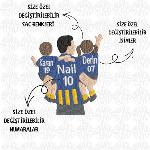 Özelleştirilebilir Baba ve Çocukları