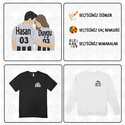 Özelleştirilebilir Çift Nakışı 2