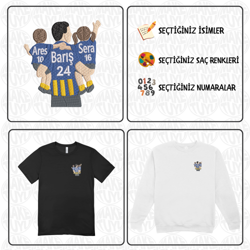 Özelleştirilebilir Baba ve Çocukları