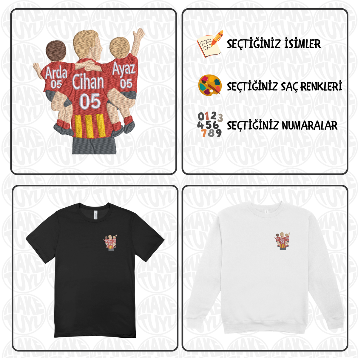 Özelleştirilebilir Baba ve Çocukları