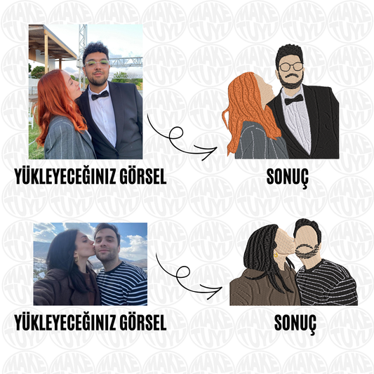 Kişiye Özel Fotoğraf Nakışı
