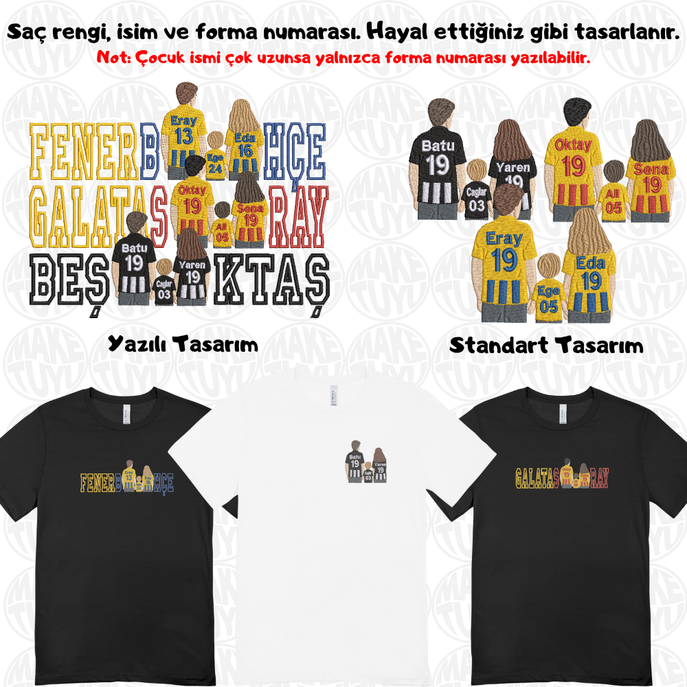 Özelleştirilebilir Takımlı Aile